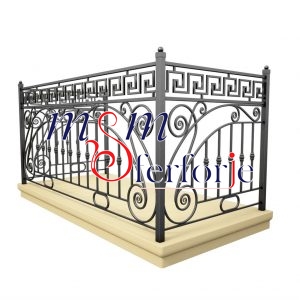 037 FERFORJE BALKON KORKULUK